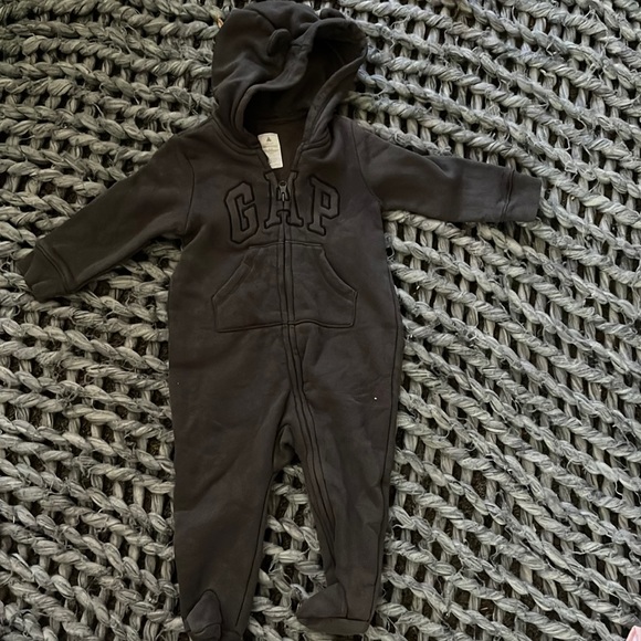 GAP One Pieces Worn Once Gap Onesie With Feet Poshmark